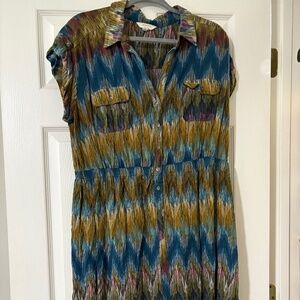 4 for $20 SALE! Sonoma XL Zig-Zag Patterned dress
